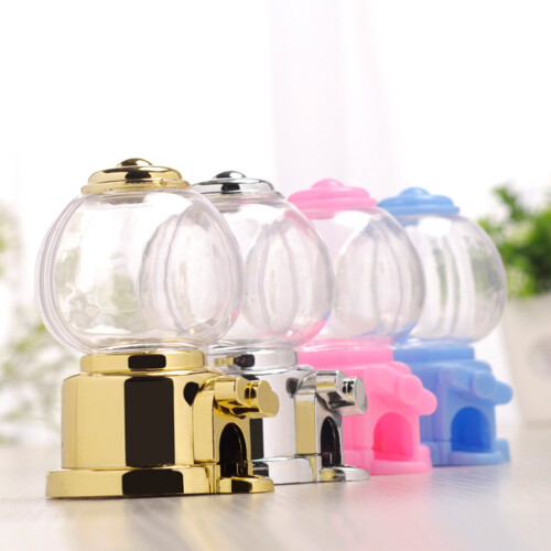 Mini tuggummibollsdispenser - Blå, 9,3 cm 2