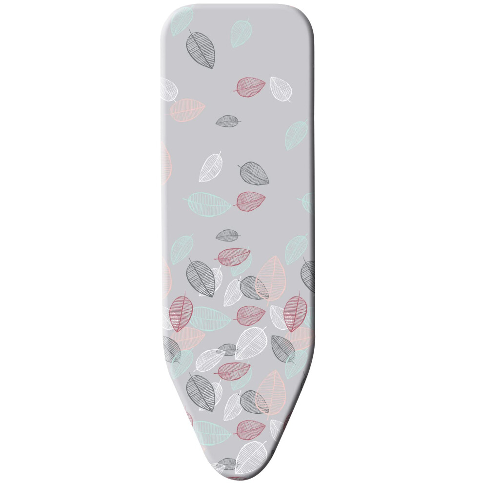 Minky Extra Wide Elasticated Large Ironing Board Cover, 122 X 43Cm Grey