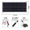Ηλιακό πάνελ 1000W, ηλιακό πάνελ 12-18V για τηλέφωνο, τροχόσπιτο, αυτοκίνητο, MP3PAD, 5