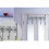 Over-Door Coat Rack with 5 Hooks Black 1 Pc 2