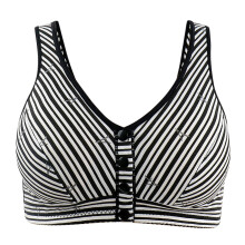 Plus size bh's voor dames: comfortabele, casual tanktop met stalen beugel en dunne kanten rand, geschikt voor dagelijks gebruik, maten S-6XL