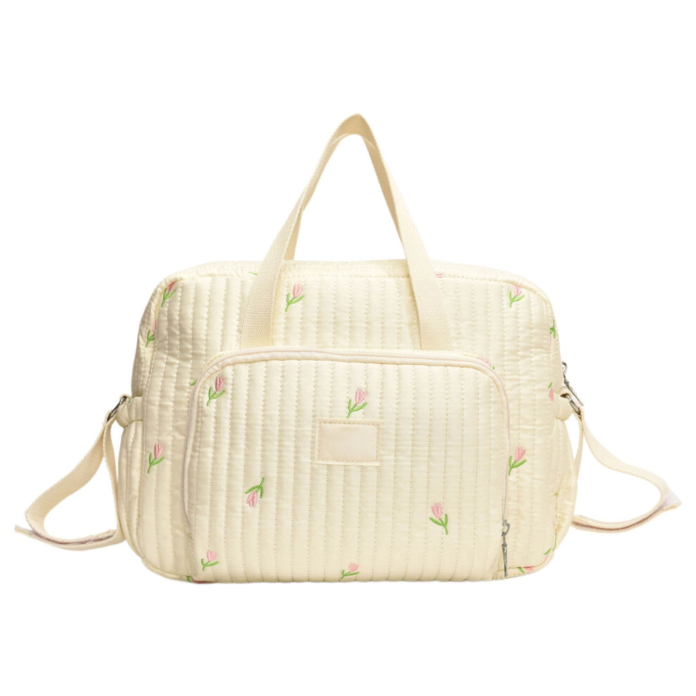 Multi-Function Stroller Organizer Bag – Large Capacity Hanging Diaper Bag with Multiple Pockets, Portable Tote for Travel & Outdoors