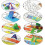 Washable Paint Toys Sponge Brushes 30 Pack 6