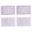 unbranded 4 Pcs Wall Plug Protector Socket Protective Covers Protection Cap Child 4
