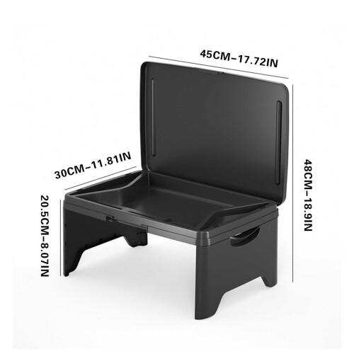 Support pliable portable pour ordinateur portable 18 x 12 pouces 1