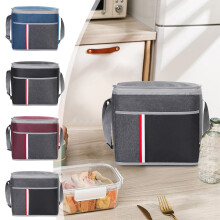 Borsa termica isolante da 18 litri per picnic – Impermeabile, con rivestimento in alluminio, borsa termica portatile (33x31x18 cm), disponibile in