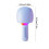 Blue Wireless Singing Microphone With Built-In Speaker Bluetooth Compatibility And Long Battery For Karaoke Fun 3