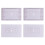 unbranded 4 Pcs Wall Plug Protector Socket Protective Covers Protection Cap Child 3