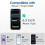 Προστατευτικό οθόνης OneTouch για iPhone17Pro 6.3" + Προστατευτικό φακού | Αυτόματη 2