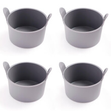 Lamapee Ramekins for Air Fryer, Air Fryer Egg Moulds, Pack of 4