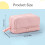 Multi-Layer 4-Window Large-Capacity Pencil Case - Black, Japanese Stationery Material 3