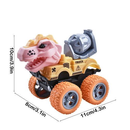 Dinosaur Press-Forward-lekebil – Gravemaskinstil 2