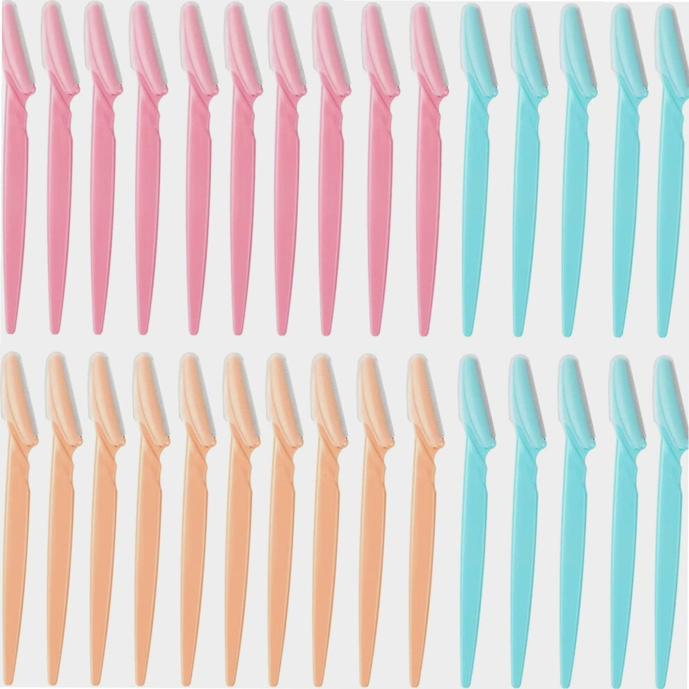 Eyebrow Razor for Women Facial Shaver 30 Pieces
