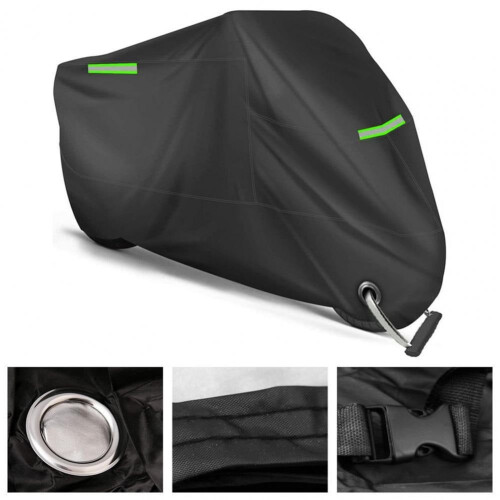Capa protetora solar impermeável e durável para motocicletas de 96,5 polegadas, acessórios e produtos para motocicletas. 2