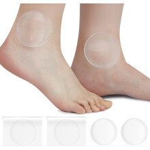 4 stuks hockey enkelbeschermers van gel, schaatsgelschijven voor laarzen, enkelbeschermers, braces, schaatsaccessoires voor ijshockey en skiën, 6,3