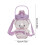 Leakproof Water Bottle with Straw 750ml Portable Reusable 3