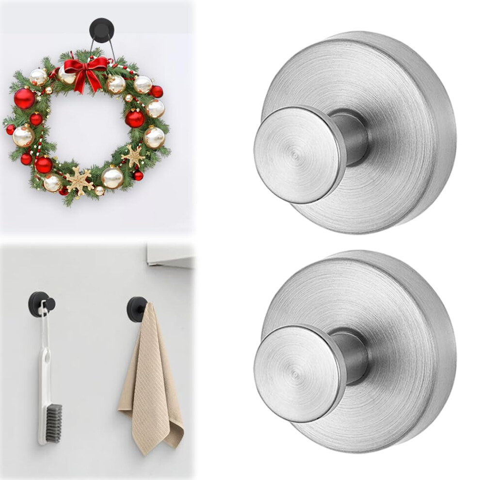 Suction Cup Hooks For Wreaths Glass Mirrors 4 Pack 9377112988900