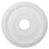 FRCOLOR White Ceiling Medallion for Modern Light Fixture Decor 1