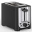 Bella 2 Slice toaster, Black with Stainless Steel 1