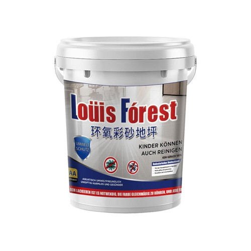 Εποξειδική βαφή δαπέδου Louis Forest – Γυαλιστερό εφέ μαρμάρου, αυτοεπιπεδούμενο,