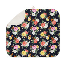 Tapis égouttoir de cuisine Pioneer Flower à motif floral, 1 paquet, tapis égouttoir en microfibre ultra absorbant, 40,6 x 45,7 cm