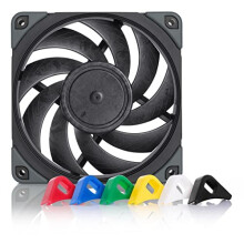 NF-A12x25PWM chromax.Black.swap, Premium stille ventilator, 4-pins (120 mm, zwart)