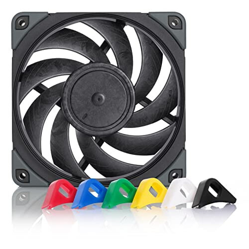 NF-A12x25PWM chromax.Μαύρο.ανταλλάξιμο, Premium Αθόρυβος Ανεμιστήρας, 4-ακίδων (120mm, Μαύρο)