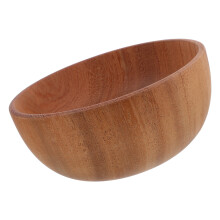 Salatschüssel aus Holz, 16 cm, Naturholz