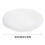 Oxodoi Modern Plush White Solid Print Area Rugs, 23.6" 4