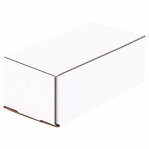 BM843 8"Μ x 4"Π x 3"Υ, Λευκό (Συσκευασία των 50) 1