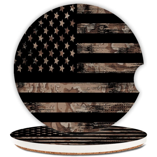 Vintage Baseball Ceramic Car Coasters (6.5 cm)