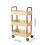 3-Tier Rolling Storage Cart with Lockable Wheels – Kitchen, Bathroom & Office Organizer 2