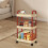 3-Tier Rolling Storage Cart with Lockable Wheels – Kitchen, Bathroom & Office Organizer 4