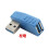 Προσαρμογέας USB3.0 αρσενικού σε θηλυκό 90 μοιρών (AM/AF) - Μετατροπέας/επέκταση υψηλής 3