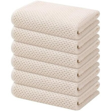 100 % Baumwolle Waffel-Küchenhandtücher, 12er-Pack