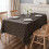 Floral Embossed Vinyl Tablecloth, Rectangle 5