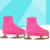 Ice Skate Shoe Covers - Fuzzy Protective Boot Covers, Pair 3