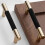 Cabinet Pulls Gold Black Aluminum 12-Pack 96mm 1