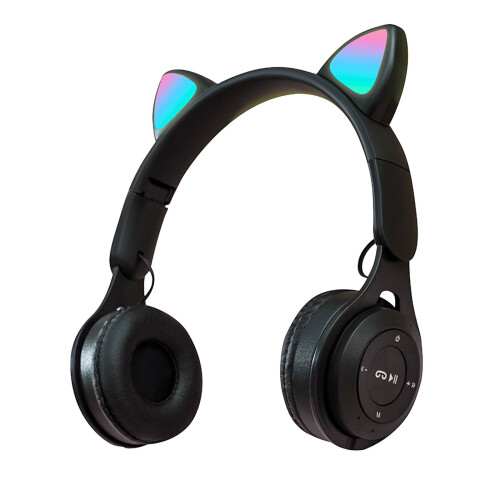 Ασύρματα ακουστικά Bluetooth για αυτιά γάτας για παιδιά και ενήλικες, ελαφριά 1