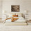 Resenkos3-Drawer Nightstand, Sleek White Design, Ample Storage, Waterproof Top, Smooth Rolling Drawers 8