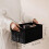 UBBCARE 3-Pack Wicker Baskets, 13.4L8.3H7.1W in, Foldable Rectangular Storage Baskets with Handle, Black – Compatible with Home Organization 3