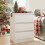 Resenkos3-Drawer Nightstand, Sleek White Design, Ample Storage, Waterproof Top, Smooth Rolling Drawers 6
