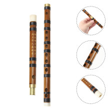 Worgeous Student Bamboo Flute Assorted Color Lightweight 1Set 18.9x1In