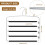 Byxgalgar Platsbesparande Svarta 3-pack 2