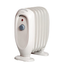 Dimplex OFRB7N Eco Chico Mini Radiator, Oil Free Column Heater, Freestanding 700w Electric Heating Unit, Quiet Plug In Lightweight Portable Compact