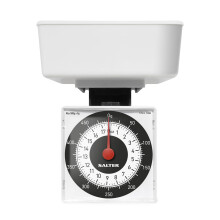 Salter 022 WHDR Dietary Mechanical Kitchen Scale, Small/Compact for Travel, 500g Capacity, Measuring 5g Increments, Precise Portion Control Food