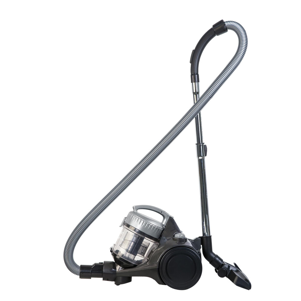 Russell Hobbs Russell Hobbs? Compact Xs Bagless Cylinder Vacuum Cleaner Lightweight 700W, 1.5L, & Triple Filtration, For Hard Floor, Carpet & Car, Grey/Silver