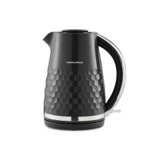 Morphy Richards Hive Kettle, 1.5L, Easy Fill System, Enhanced Waterspout, 3KW Rapid Boil, 360 Degree Base, Limescale Filter, Water Viewing Window,