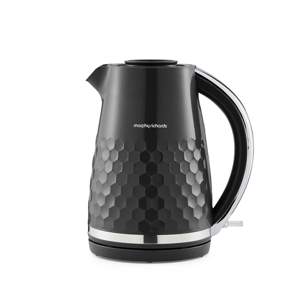 Morphy Richards Hive Kettle, 1.5L, Easy Fill System, Enhanced Waterspout, 3Kw Rapid Boil, 360 Degree Base, Limescale Filter, Water Viewing Window,