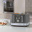 Morphy Richards Morphy Richards Illumination 4 Slice Toaster, 7 Toast Settings, Browning Controls, Variable Width Slots, Auto Pop-up, Removeable Crumb Tray, Cord 2